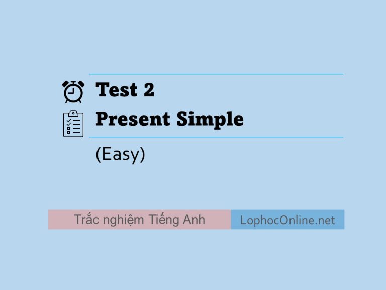 Test 2 - Present Simple (Easy)