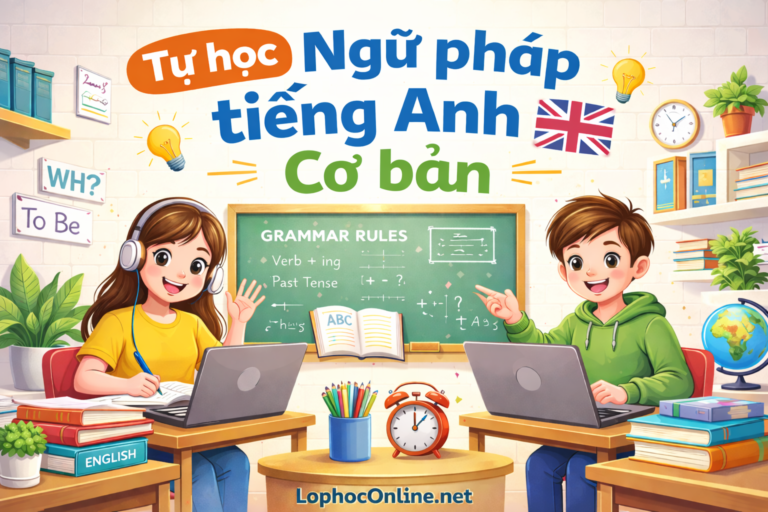 Tự học Ngữ pháp tiếng Anh cơ bản